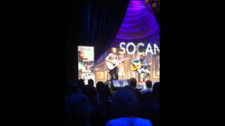 Wes Mack showcases his song at CCMA&#39;s