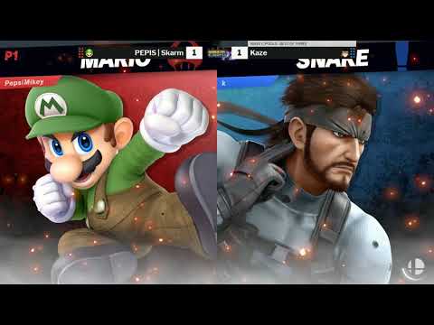 Game On Expo 2019 SSBU Saturday Pools - Skarm (Mario) vs Kaze (Snake)