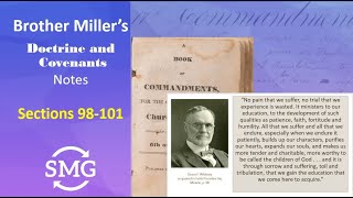 Come, Follow Me - Sections 98-101