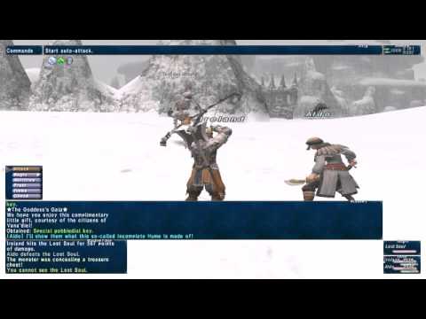 Final Fantasy XI FFXI WAR99WHM49 WAR Warrior Xarcabard Aldo Defeats The Lost Soul 20.11.15