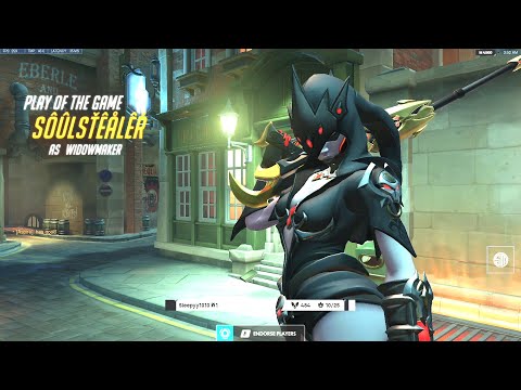 Gale Carry Widow - POTG! [ Overwatch Season 30 Top 500 ]