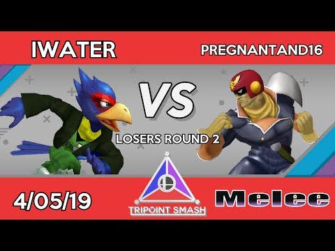 Tripoint Smash 55 - Losers Round 2 - iWater (Falco) Vs. pregnantand16 (Captain Falcon)