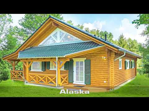 Das Blockhaus „Alaska“: Amerikanisches Ambiente