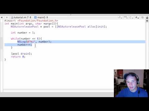Objective C Programming Tutorial - 15 - while Loops