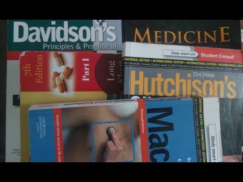 Books to buy for medicine theory and practical for mbbs