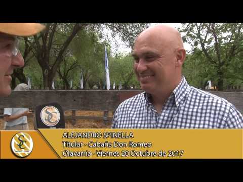 20-10-17 Nota Alejandro Spinella - Cabaña Don Romeo - Olavarria.