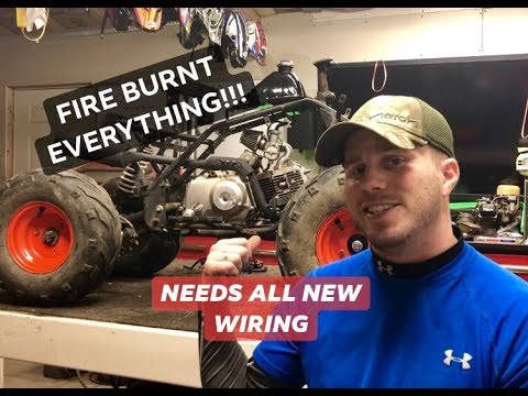 Wiring a Chinese ATV from start to finish with an All New Wiring Harness!