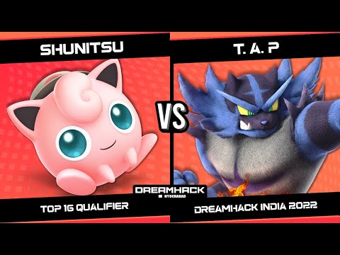 Shunitsu (Jigglypuff) vs TAP (Incineroar) - DreamHack India 2022 - Smash Ultimate