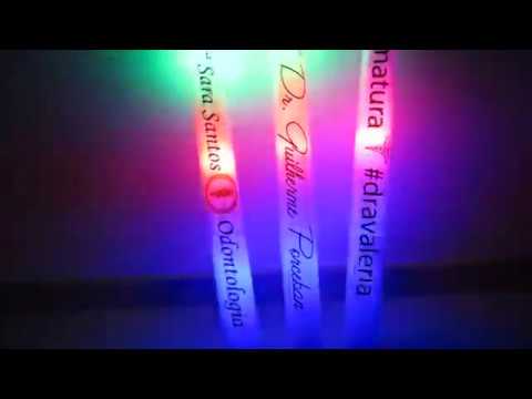 [Allianz Brindes] Apresentação - Bastão Led em Espuma 3 Cores