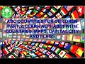 ABC COUNTRIES FOR CHILDREN PART 2 LEARN ALPHABET WITH COUNTRIES MAPS CAPITAL CITY AND FLAGS