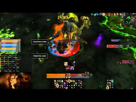 Might VS. Heroic Archimonde Feral Druid PoV