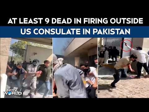 US Consulate Karachi | Deadly Clashes Erupt at US Consulate in Karachi, 9 Reported Killed