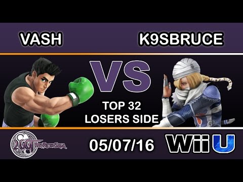 2GGT: Pink Fresh Saga - PWRUP | Vash (Little Mac) Vs. NIPS | K9sBruce (Sheik) Top 32 Losers Side