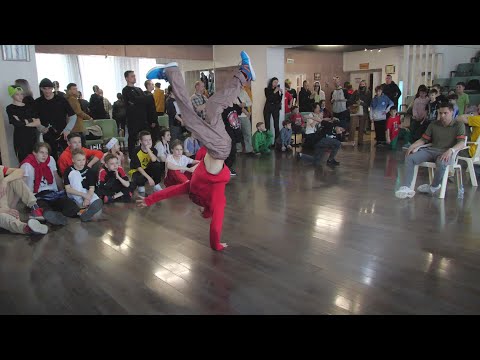 отбор до 13 bboy Andy Bond vs bboy SurOK - "ALL OPTION" break dance battle