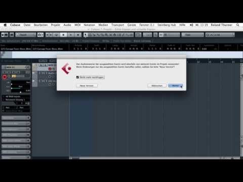 20.7 Cubase - Echte Kopien und virtuelle Kopien