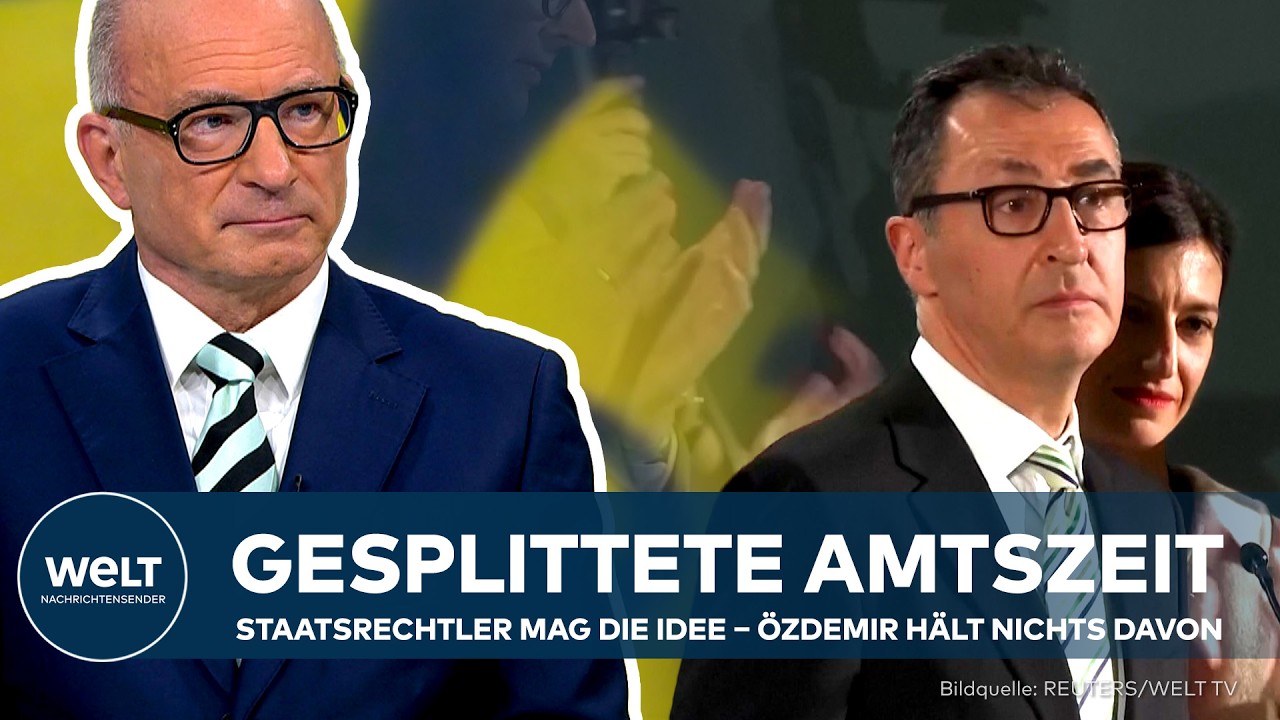 BADEN-WÜRTTEMBERG: Staatsrechtler findet gesplittete Amtszeit innovativ – Özdemir hält nichts davon