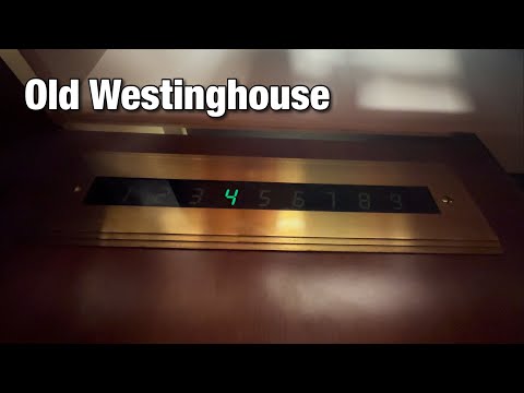Fast Vintage Westinghouse Traction Elevators at the 820 Building in Cleveland, OH