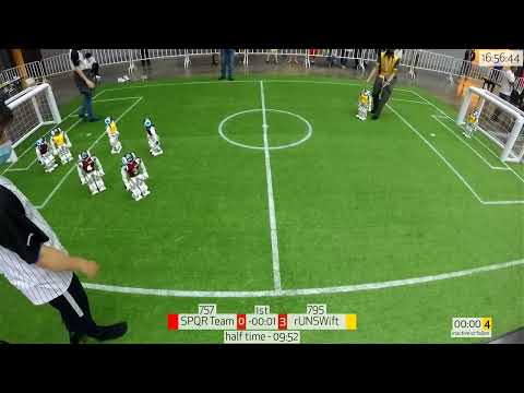 RoboCup SPL 2022 : Game 20 - SPQR Team Vs rUNSWift