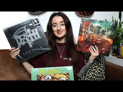 Death/thrash metal vinyl collection update