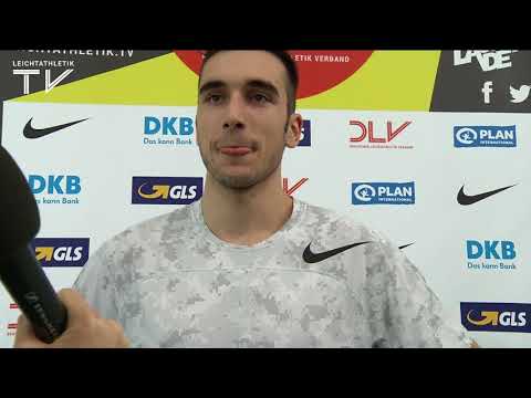 Colin Sauerbrei: "15 Meter sind richtig geil!" | Jugend-Hallen-DM 2018 Halle/Saale