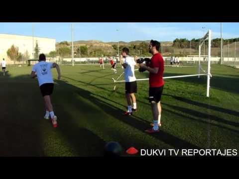 PRIMER ENTRENAMIENTO DEL ATLETICO CALATAYUD