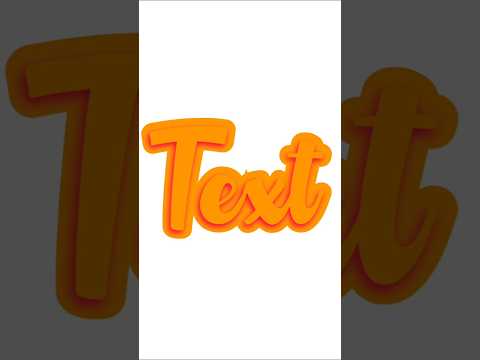 Canva Tutorial Create a Gradient and Overlapping Text Effect with Reflection