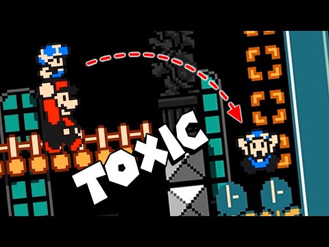 Being TOXIC in Multiplayer VS Mode #6 // Super Mario Maker 2