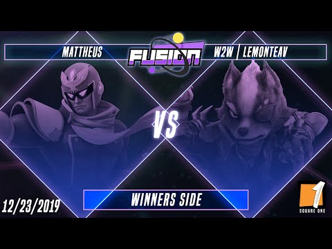 Fusion #3 - W2W | Lemontea (Wolf) Vs. Mattheus (Captain Falcon) - Winners Side - Smash Ultimate