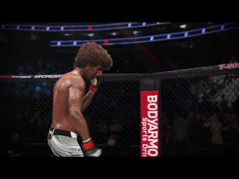 Old Bruce Lee vs Alex Caceres UFC 4 Fight