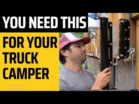FASTEST SYSTEM EVER! Zero Declination Quick Release Kit | Rieco Titan Electric Camper Jack Install