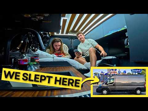 We Stealth Camped on the Streets of LA (And went to disneyland)