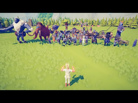 TABS - Super Peasant vs ALL 116 Units At Once in Totally Accurate Battle Simulator