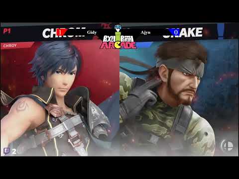 Gidy VS Ajyn || Pixel Portal Arcade Smash Bro Ultimate Tournament || Week 9 - Round 1