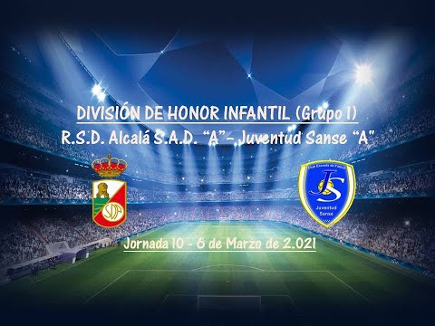 Video Partido Futbol 11 Jornada 10 RSD Alcalá vs Infantil A 06032021