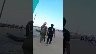 🇿🇦Durban South Beach walk #beach #beachvibes #beachwalk #beachlife #walkafrica #viralvideos
