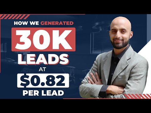 YouTube Ads For Webinar - How We Generated 30.500 Leads At $0.82/Lead For Our Online Course
