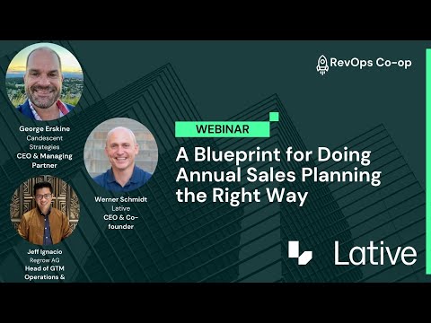 A Blueprint for Doing Annual Sales Planning the Right Way - YouTube