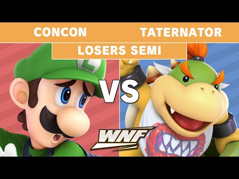 WNF 2.10 Mr ConCon (Luigi) vs Taternator (Bowser Jr) - Losers Semi Finals - Smash Ultimate
