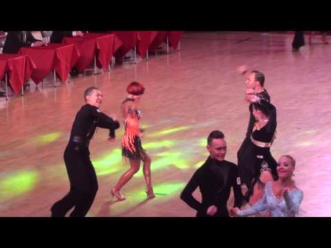 Latin Kvartal Cup 2017 World Open Latin 1/4 Cha Cha Fedor Poliansky - Dina Akhmetgareeva