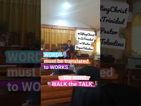 Pastor Bryan Tolentino LC Fam. @LaTrinidad 3.27.22