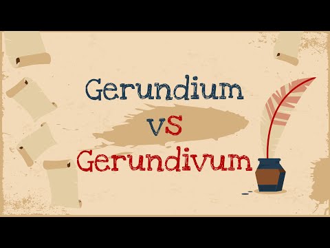 Latin |🥊Gerund vs. Gerundive🩳 What's what?