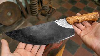 Fabricación de cuchillo a partir de un machete viejo