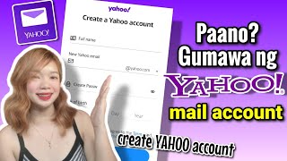 PAANO GUMAWA NG YAHOO MAIL ACCOUNT | CREATE YAHOO ACCOUNT | Riencyll Cabile