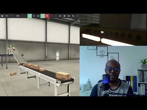 programming a conveyor belt for loading using Factory IO part 1