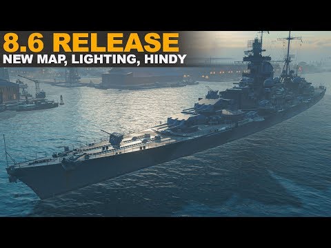 8.6 Release with New Map, Lighting, and Hindy