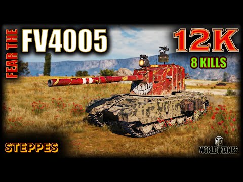 FV4005 - Insane game! 12K dmg + 3rd mark  - World of Tanks