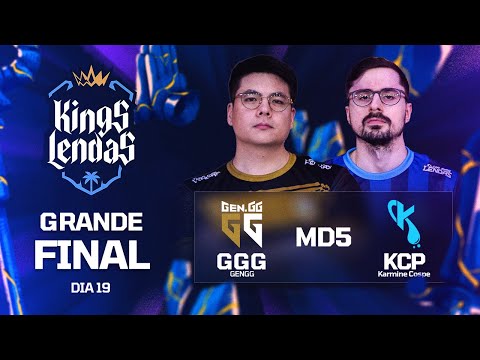 Live completa: 👑 KINGS LENDAS - Grande Final | KCP x GENGG | ILHA DAS LENDAS