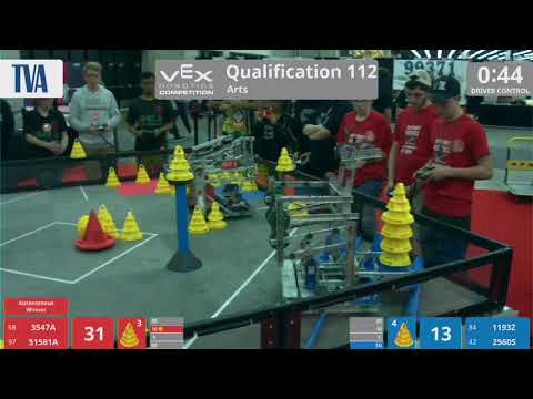 2018 VRC Arts Q112 - 3547A 51581A vs 1193Z 2560S - 41 to 30