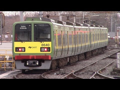 Irish Rail 8520 Class Dart Train Number 8640 - Connolly Station, Dublin