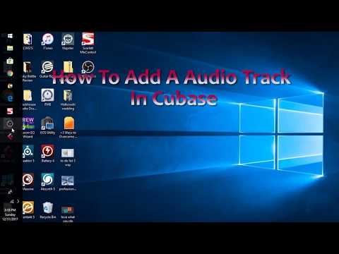 Cubase Tutorials- How To Add Audio Tracks In Cubase